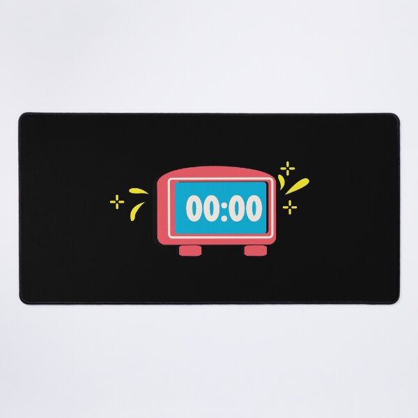 Item preview, New Year Countdown 00:00 Digital Clock Celebration Sticker designed and sold by FestivityFinds.