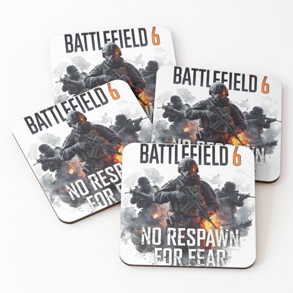 Item preview, Battlefield 6 – No Respawn For Fear | Tactical FPS Soldier Art designed and sold by Graphic Therapist.