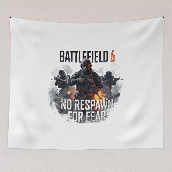 Artikelvorschau, Battlefield 6 – Kein Respawn aus Angst | Taktische FPS-Soldatenkunst entworfen und verkauft von Graphic Therapist.