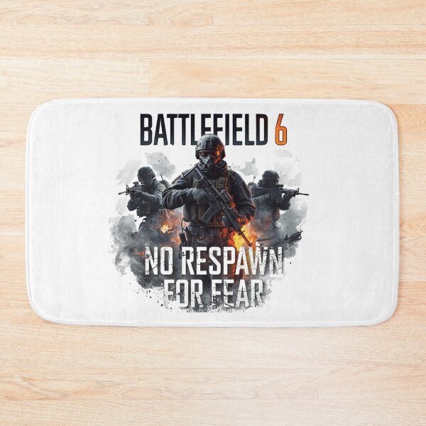 Item preview, Battlefield 6 – No Respawn For Fear | Tactical FPS Soldier Art designed and sold by Graphic Therapist.