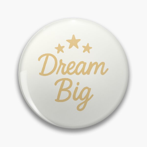 Item preview, Dream Big | Golden Star Lettering designed and sold by Polariszero.