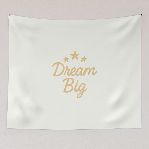 Item preview, Dream Big | Golden Star Lettering designed and sold by Polariszero.