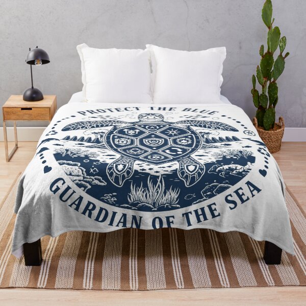 Item preview,  Sea Turtle Conservation - Protect The Blue Guardian designed and sold by zoughlal.