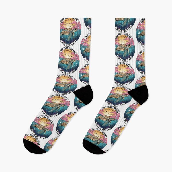 Item preview,  Aesthetic Sea Turtle - Find Your Current Go With The Flow designed and sold by zoughlal.