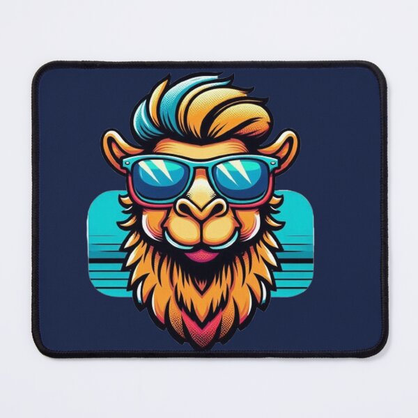 Item preview, Cool Camel with Sunglasses – Colorful Vector Illustration designed and sold by Dogandesighn.