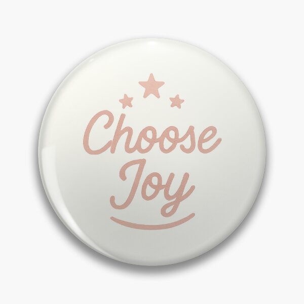 Item preview, Choose Joy | Pink Optimism Script	 designed and sold by Polariszero.