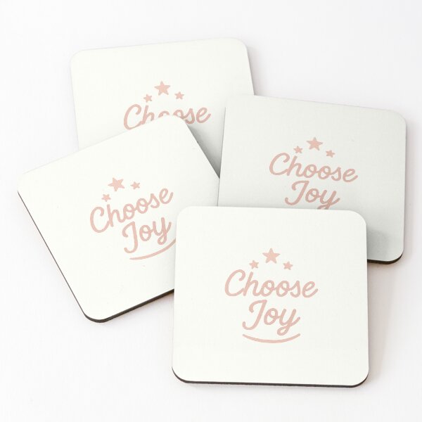 Item preview, Choose Joy | Pink Optimism Script	 designed and sold by Polariszero.