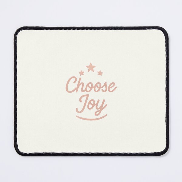 Item preview, Choose Joy | Pink Optimism Script	 designed and sold by Polariszero.