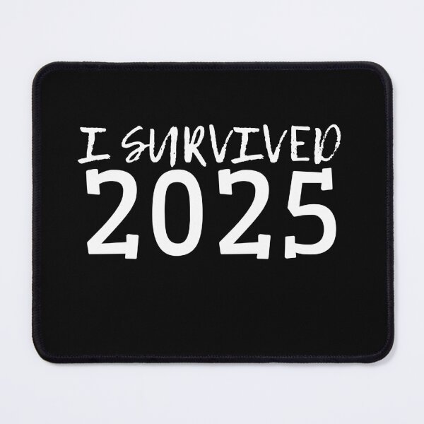 Item preview, I survived 2025 New Years Eve Celebration Funny Design designed and sold by OldSkullDesigns.