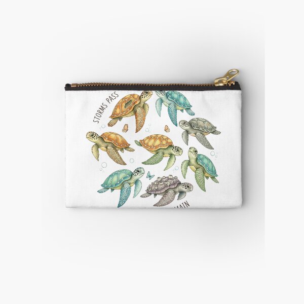 Item preview,  Sea Turtle Species Art - Storms Pass Depths Remain designed and sold by zoughlal.