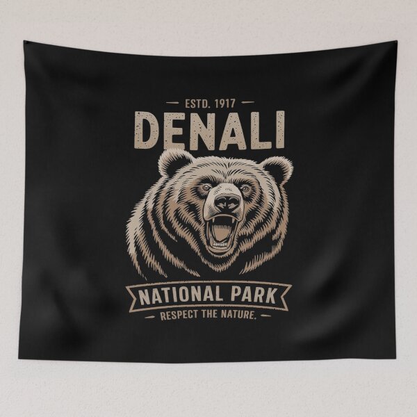 Item preview, Denali National Park Respect The Nature 2025 designed and sold by MarkLeedsArt.