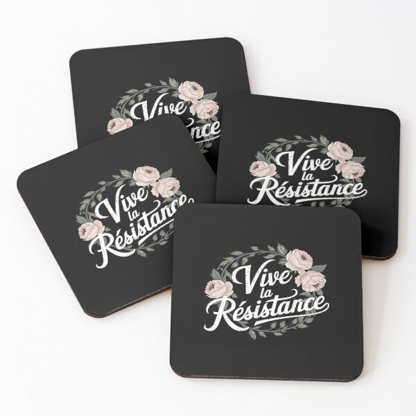 Item preview, White Rose Vive La Resistance - Women Music Resist  designed and sold by DigitaldeligArt.