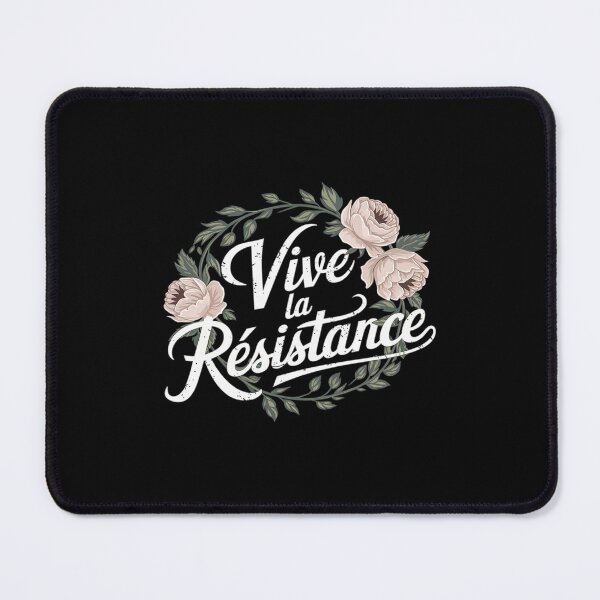 Item preview, White Rose Vive La Resistance - Women Music Resist  designed and sold by DigitaldeligArt.
