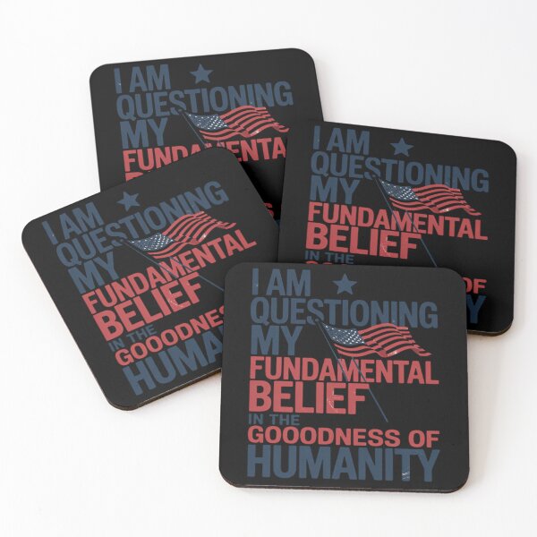 Item preview, I Am Questioning Humanity Patriotic Post Election Statement designed and sold by KotexTemu.