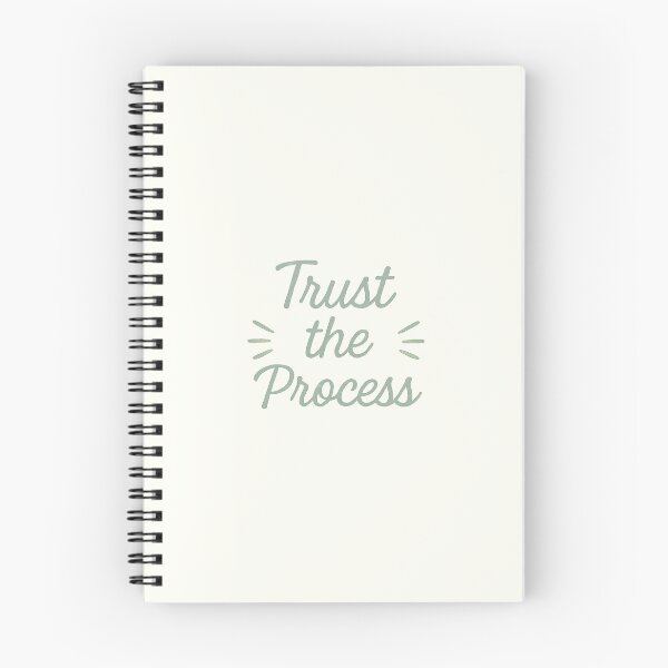 Item preview, Trust the Process | Calm Mature Script designed and sold by Polariszero.