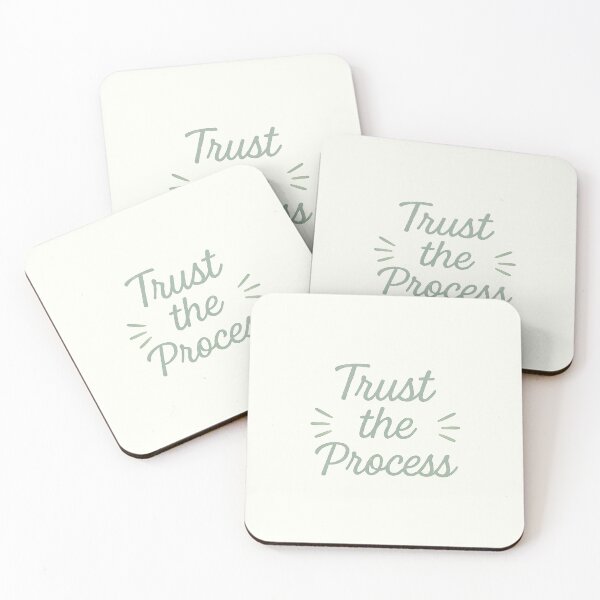 Item preview, Trust the Process | Calm Mature Script designed and sold by Polariszero.