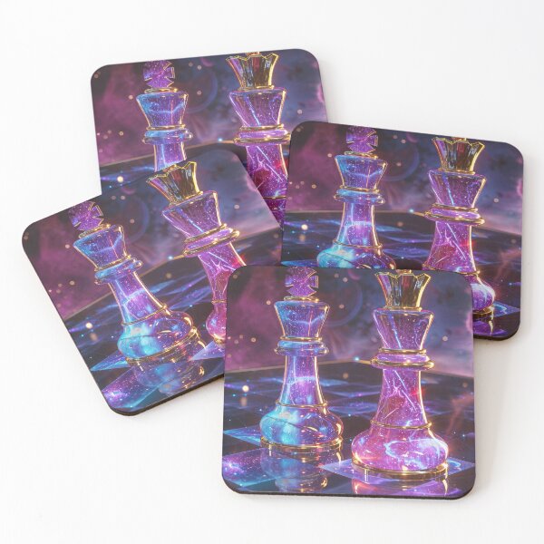 Item preview, Celestial Checkmate designed and sold by QuantumDrift.