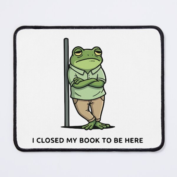Item preview, Funny Introvert Frog Hates Socializing Sarcastic Reader Gift designed and sold by Floomart.
