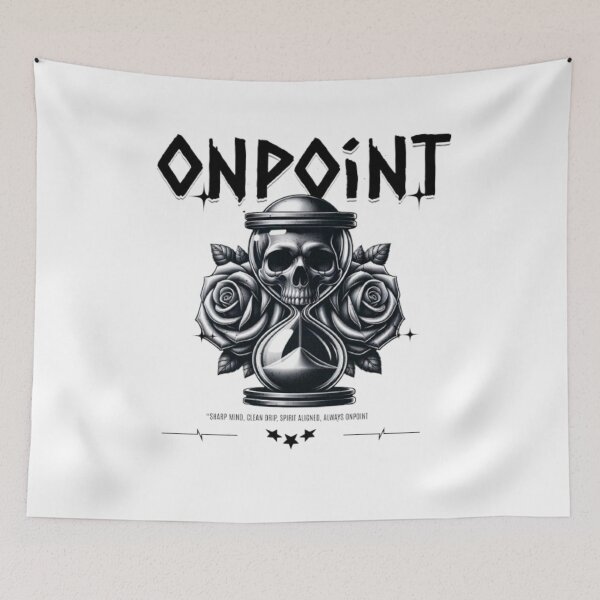 Item preview, ONPOINT Streetwear Graphic – Sharp Mind Clean Drip Typography Design designed and sold by Graffix Streetwear.
