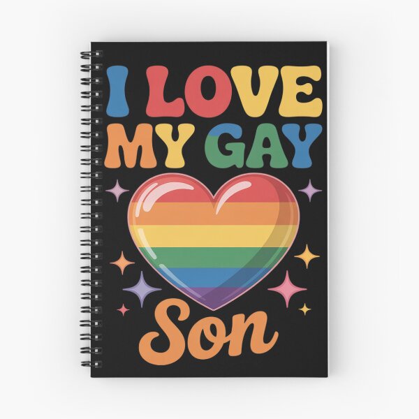 Item preview, I Love My Gay Son Gay Pride Flag Proud Mom Dad Queer Love designed and sold by KotexTemu.