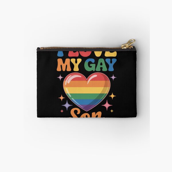 Item preview, I Love My Gay Son Gay Pride Flag Proud Mom Dad Queer Love designed and sold by KotexTemu.