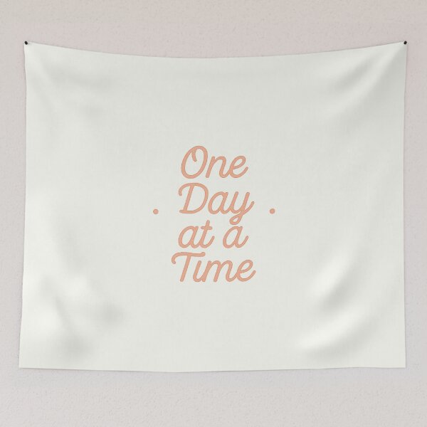 Item preview, One Day at a Time | Healing Phrase designed and sold by Polariszero.