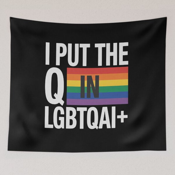 Item preview, I Put The Q In LGBTQAI+ Pride Month Pride Stuff Queer designed and sold by KotexTemu.