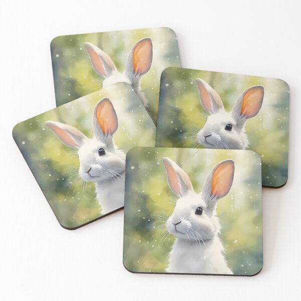 Item preview, White Rabbit in Nature designed and sold by CalmnessbyChoice.