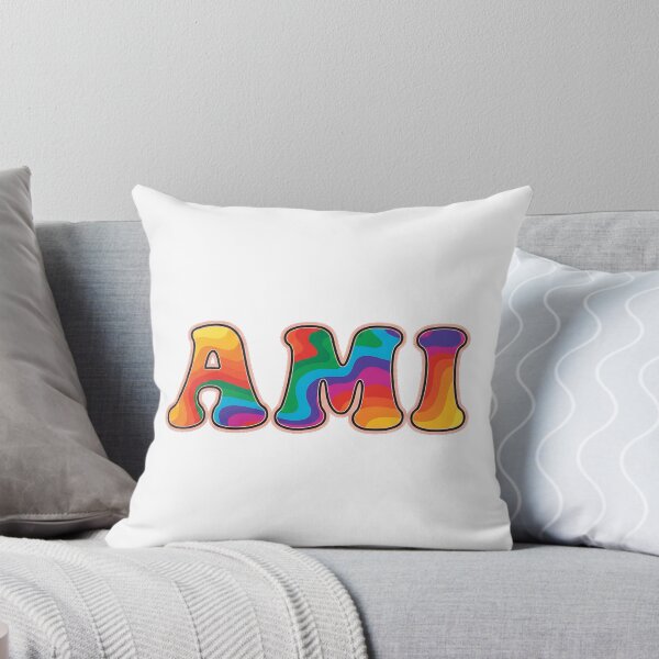 Item preview, ❤️ Ami Personalized Name Wavy Retro Shirt, Coffee Mug, Sticker Gift designed and sold by HelixPedia.