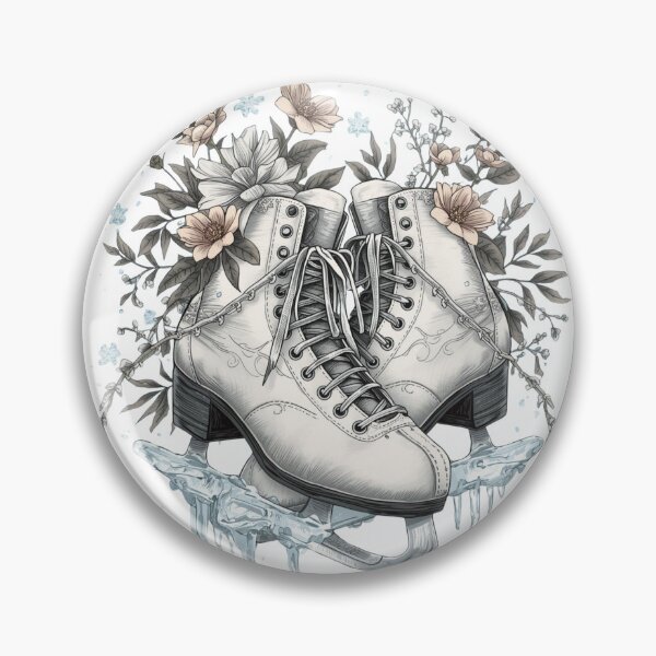 Item preview, Winter Sports Games Figure Skates Ice Dancing Sticker designed and sold by colorleafz.
