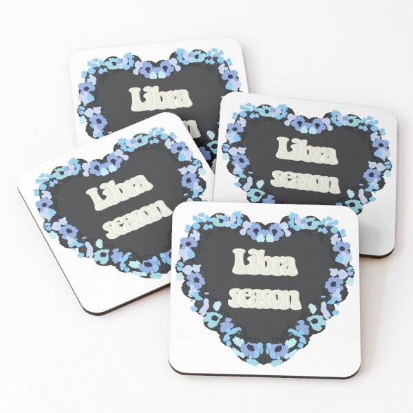Item preview, Libra Season Star Sign Love Heart Birthday Cake designed and sold by FreeOrca.