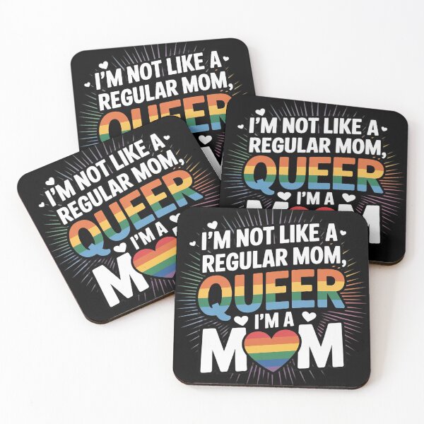 Item preview, I'm Not A Regular Mom I'm A Queer Mom, Gay Pride Mom designed and sold by KotexTemu.