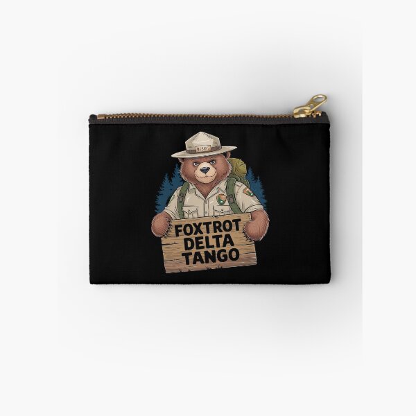 Item preview, Foxtrots Delta Tangos Resist Bear National Forest Service  designed and sold by MarkLeedsArt.