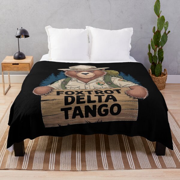 Item preview, Foxtrots Delta Tangos Resist Bear National Forest Service  designed and sold by MarkLeedsArt.