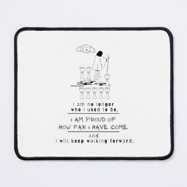 Item preview, 'Walking Forward' | Growth Quote Art Design for Opening New Doors designed and sold by miandu.inspired.
