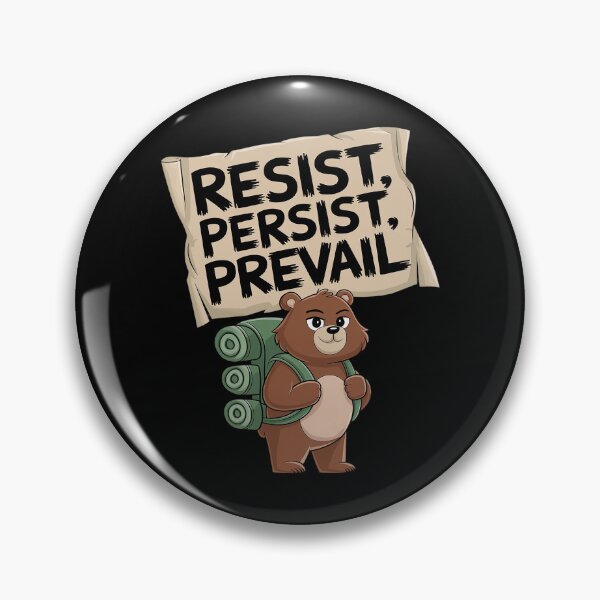Item preview, Foxtrots Deltas Resist Bear designed and sold by MarkLeedsArt.