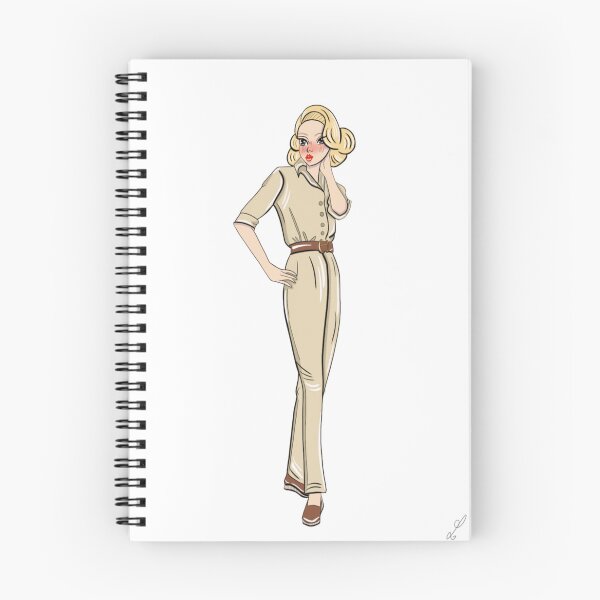 Item preview, vintage look - elegant beige jumpsuit designed and sold by Ladyvintage.art.