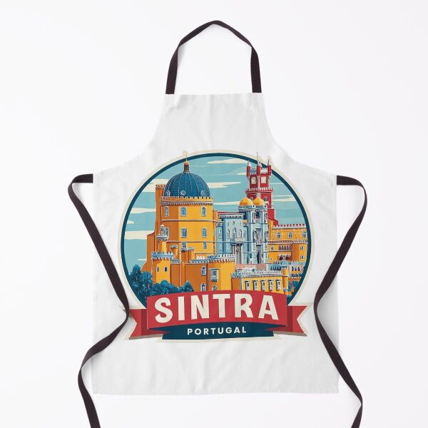 Item preview, Vintage Sintra Portugal Pena Palace Travel Sticker with Romantic Architecture designed and sold by Blurbean.