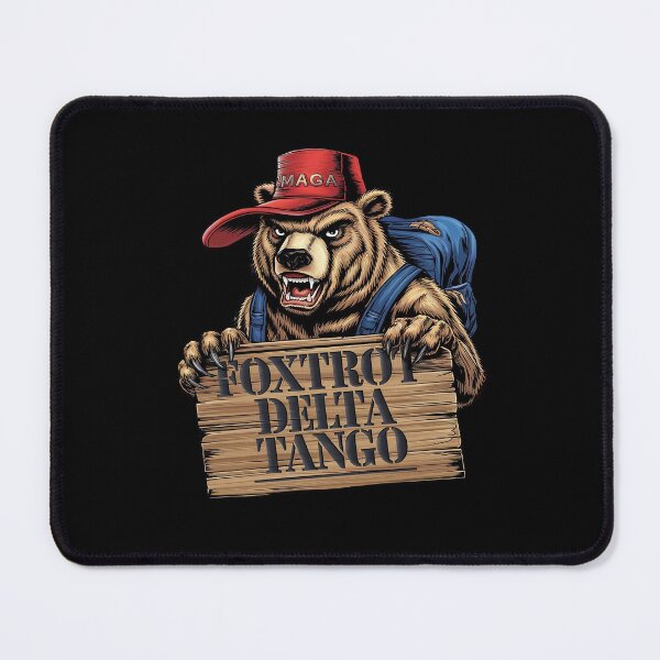 Item preview, Womens Foxtrots Deltas Tangos Resist Bear designed and sold by DigitaldeligArt.