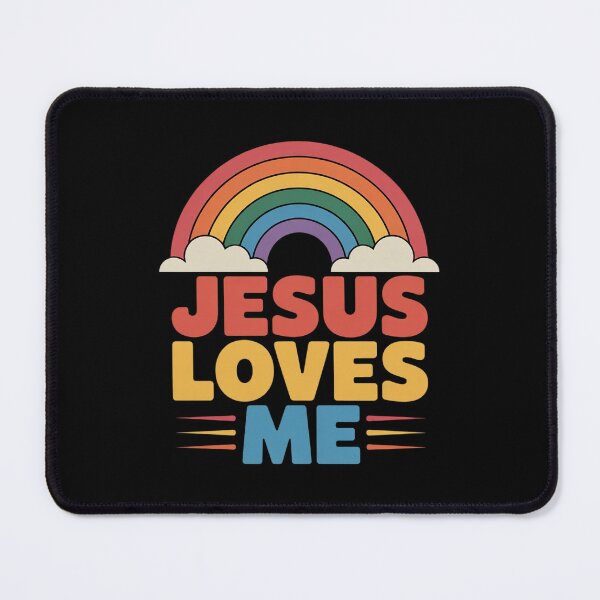 Item preview, Jesus Loves Me Gay Rainbow Gay Pride Flag And Queer designed and sold by KotexTemu.