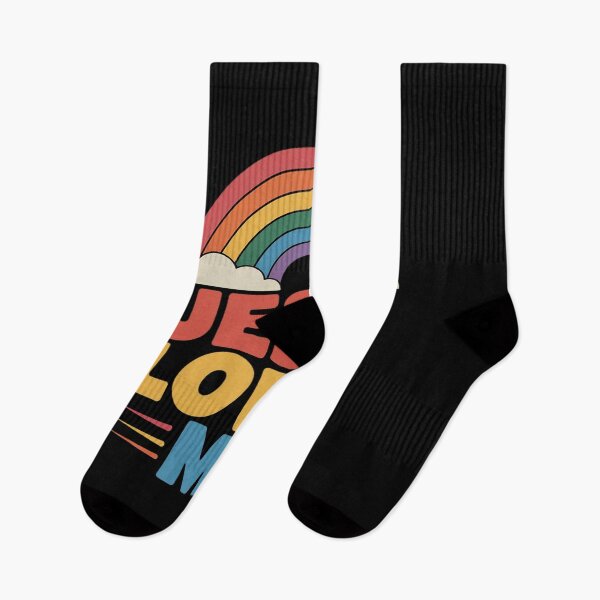 Item preview, Jesus Loves Me Gay Rainbow Gay Pride Flag And Queer designed and sold by KotexTemu.
