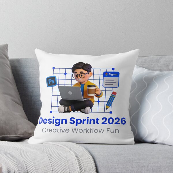 Item preview, Design Sprint 2026 - Cartoon UI Workflow Poster designed and sold by Vinaybharadwaj.
