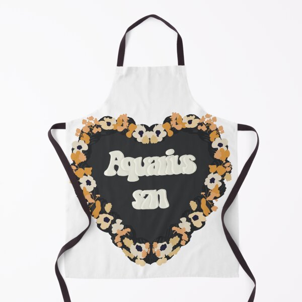 Item preview, Aquarius Season Star Sign Love Heart Birthday Cake designed and sold by FreeOrca.