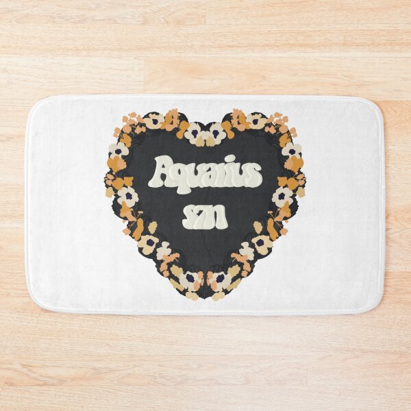 Item preview, Aquarius Season Star Sign Love Heart Birthday Cake designed and sold by FreeOrca.