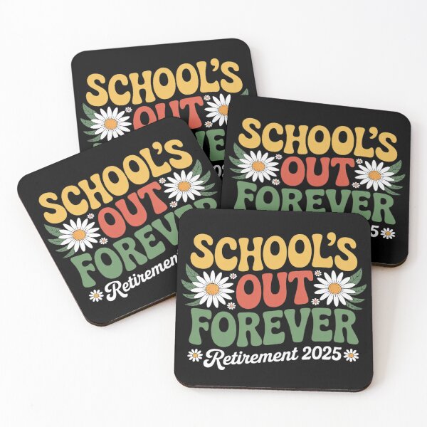 Item preview, Retired Teacher Schools Out Forever Smile Retirement 2025  designed and sold by InspiredFoul.