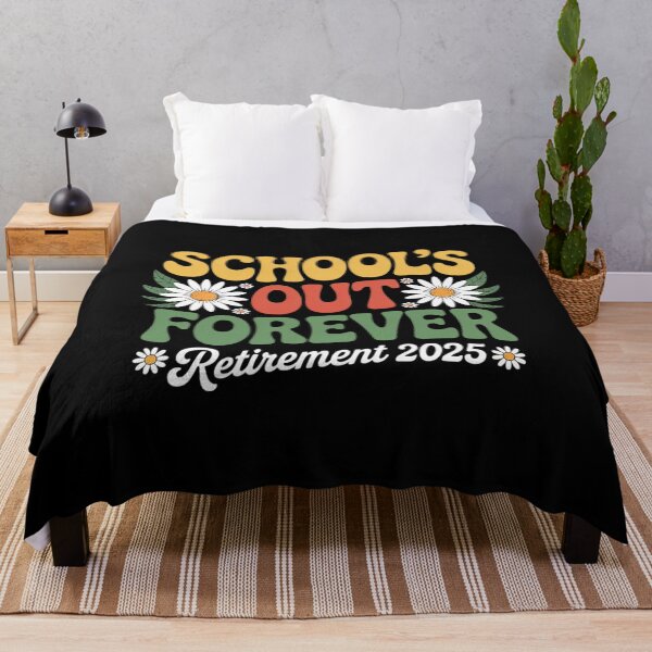 Item preview, Retired Teacher Schools Out Forever Smile Retirement 2025  designed and sold by InspiredFoul.