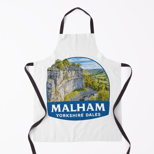 Item preview, Vintage Malham Yorkshire Dales Limestone Cove Sticker with Natural Amphitheater designed and sold by Blurbean.