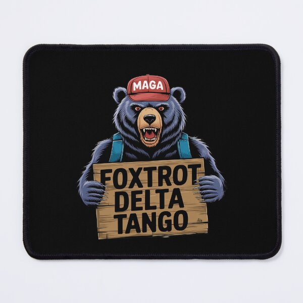 Item preview, Womens Foxtrots Deltas Tangos Resist Bear designed and sold by DigitaldeligArt.