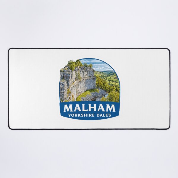 Item preview, Vintage Malham Yorkshire Dales Limestone Cove Sticker with Natural Amphitheater designed and sold by Blurbean.