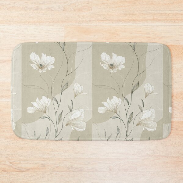 Item preview, Minimalist Neutral Floral Line Art – Elegant Botanical Wall Art designed and sold by Flair-Fashion.